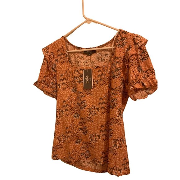 Belle by belldini Tops - Women's puff sleeve top